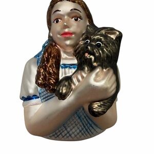Vintage Kurt S. Adler Polonaise Ornament Dorothy and Toto 1997 Wizard of Oz 5”